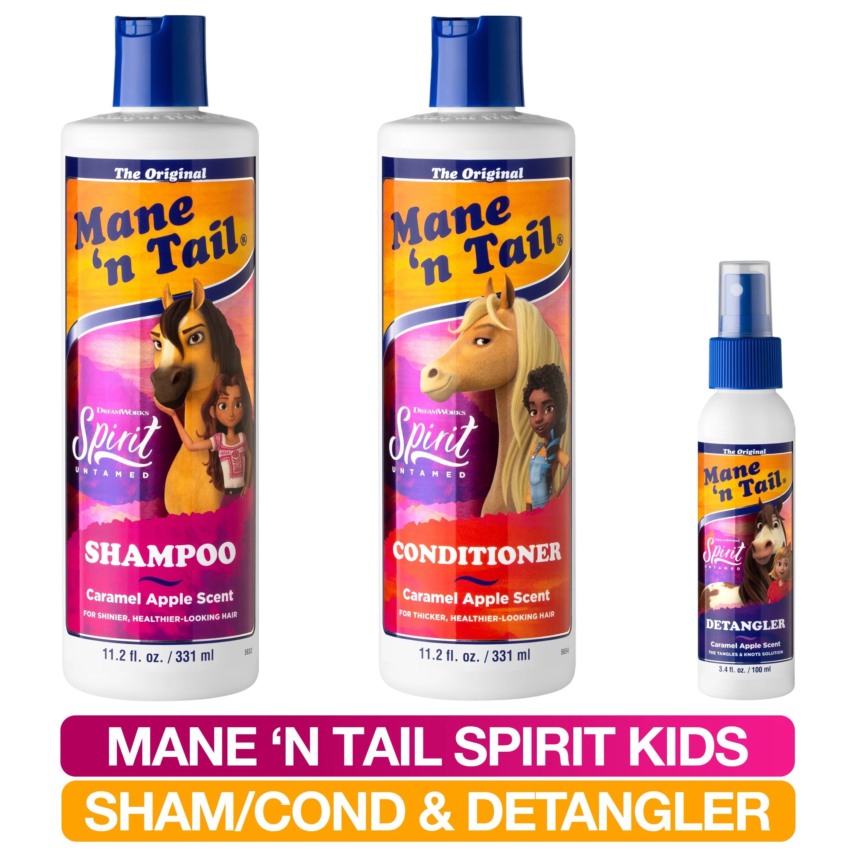 Spirit Untamed Kids Shampoo & Conditioner with Detangler Set (3-Pack) - Image 3